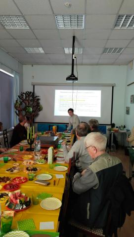 Pridiskuto de la projekto de ekspozicio pri Esperanto kun la Svetlana Ivanovna Bikova, doktoro pri historiaj sciencoj de la Urala federacia universitato Pridiskuto de la projekto de ekspozicio pri Esperanto kun la Svetlana Ivanovna Bikova, doktoro pri historiaj sciencoj de la Urala federacia universitato