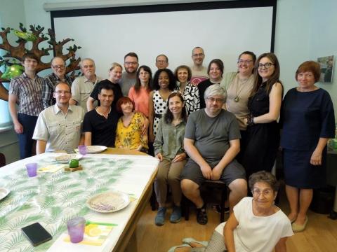 Komuna foto dum la renkontiĝo