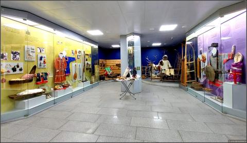 En la muzea ekspoziciejo